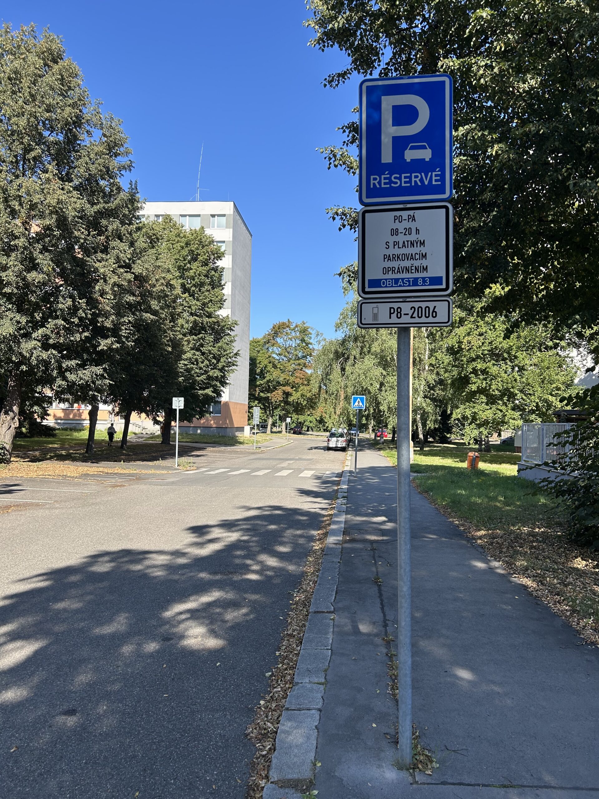 Prague Parking zones